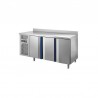 Banco Refrigerato 3 Porte GN con Alzatina cm.172x70 INOX BIM